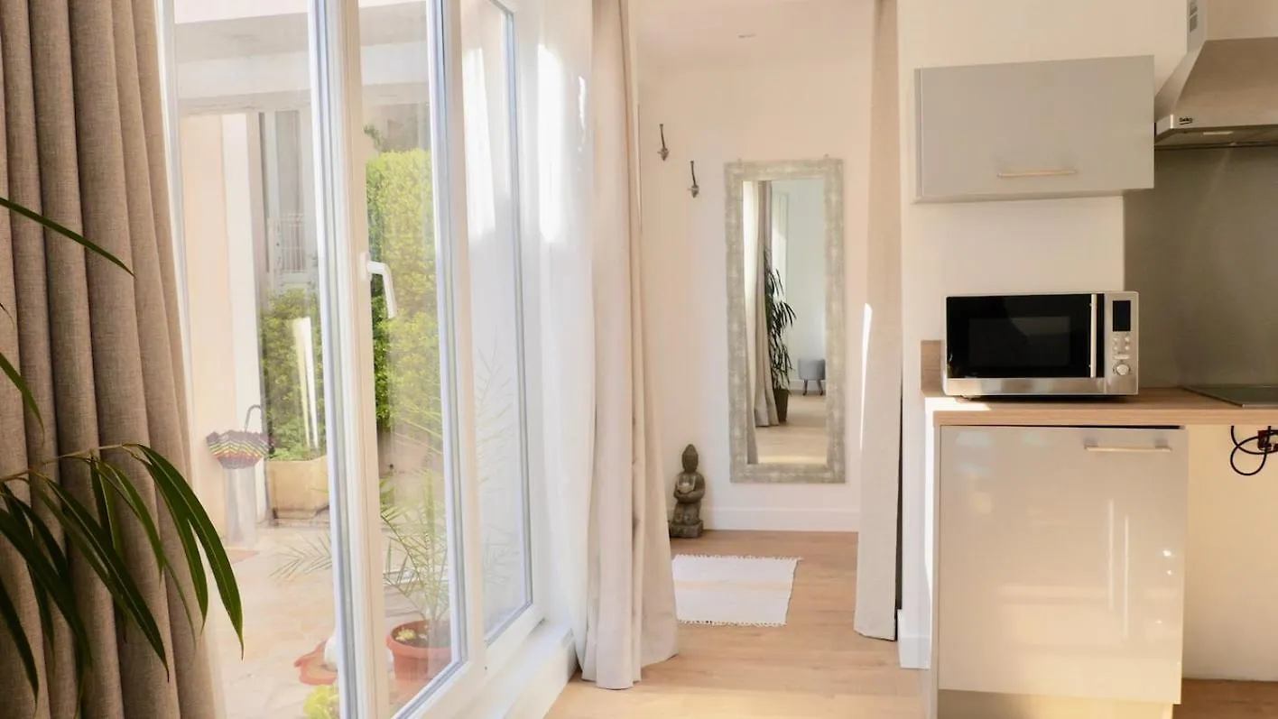 Nice, Studio Dans Villa Dans Un Ecrin De Nature شقة نيس
